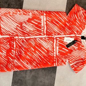 Milly Kids Cape in Vibrant Red and White